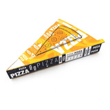 Caixa Embalagem Para Fatia De Pizza Fechada Pacote C 50 Und
