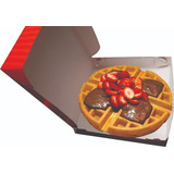 Caixa Embalagem Tapioca Waffle E Crepe Delivery 500pçs