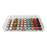 Caixa Expositor 50 Brigadeiros N 3 Acrílico Tampa Com Logo