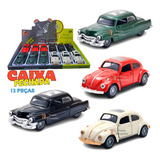 Caixa Fechada 12 Carrinhos Atacado Ferro Metal 1 36 1 32
