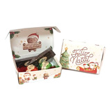 Caixa Feliz Natal Chocolates Presente Lembracinha