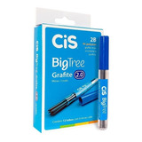 Caixa Grafite Cis Big Tree 2 0mm 2b Hi polymer 12 Tubos
