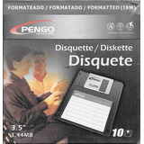 Caixa Lacrada C 10 Disquete 3 5 1 44mb Floppy Disk Novo