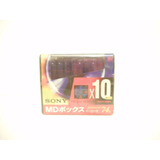 Caixa Lacrada De Mini Discs Sony