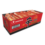 Caixa Lamen Shin Ramyun Picante Carne E Legumes 120g Usa 10x