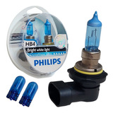 Caixa Lâmpadas Philips Crystal Vision Ultra Hb4 Pingos T10