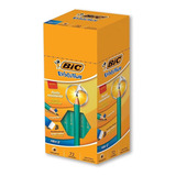 Caixa Lápis De Escrever Bic Hexagonal Com Borracha 72 Un