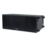 Caixa Line Array 2x10 Driver Ti Satélite Único Boombastic