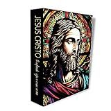 Caixa Livro Decorativa Religiosa Jesus Mdf 24x32x5cm