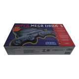 Caixa Mdf Com Divisórias Super Mega Drive 3 10 Jogos