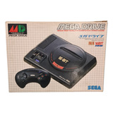 Caixa Mega Drive 16 bit Japonês Sega Vazia Com Berço