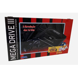 Caixa Mega Drive 3 Sonic Com Divisoria De Madeira Mdf