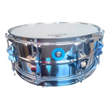 Caixa Nagano Prophonic Steel Shell 14x6 Casco Cromado