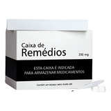 Caixa Organizadora De Remédios Farmácia Com Tampa Criativa