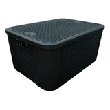 Caixa Organizadora Rattan 42 Litros 47x36x28