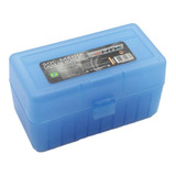 Caixa P Munição Tático 50c Média Azul Ntk