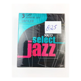 Caixa Palheta Sax Soprano Rico Jazz Select Hard Unfiled N 3