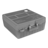 Caixa Para 100 Munições Calibre 38 Spl E 357 Stg Fumê