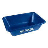 Caixa Para Massa 50l Azul Metasul