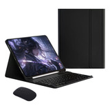 Caixa Para Samsung Tab A7 T500 t505 Com Teclado Mouse