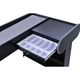 Caixa Para Supermercado 140 Artlux Gaveta Check out Preto