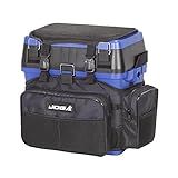 Caixa Pesca Mochila Banqueta Fishing Box Jogá Azul