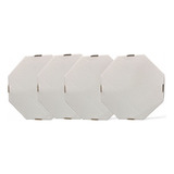Caixa Pizza Oitavada 35 Cm Sem Impressão Kit Com 10 Und