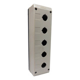 Caixa Plástica 5 Furos P Botão 22mm Tn2 b5 Metaltex
