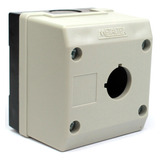Caixa Plástica Com 1 Furo Para Botão 22mm Tn2 b1 Metaltex