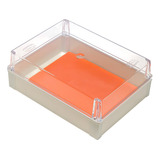 Caixa Plástica De Sobrepor Tampa Transparente 350x260x130 Mm