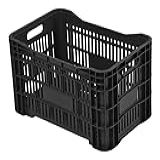 Caixa Plástica Organizadora Hortifruti Multiuso Empilhável Preta