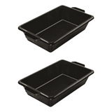 Caixa Plástica Para Massa Concreto Multiuso Pvc 20l 2 Un