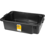 Caixa Plastica Preta Retangular Massa Uso Geral 40l Vonder