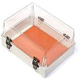 Caixa Plástica Transparente Com Dobradiça Ip65 350x260x170mm