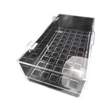 Caixa Porta Baton Organizador C Tampa P 50unds