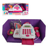 Caixa Registradora Brinquedo Infantil Scanner Com Som E Luz
