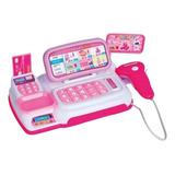 Caixa Registradora Brinquedo Menina Menino Mini Som E Luz