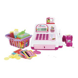 Caixa Registradora Creative Fun Brinquedo Rosa Multikids