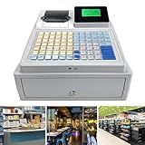 Caixa Registradora Eletrônica Com Gaveta De Dinheiro Display LED Verificação De Dinheiro E Impressora Térmica De Recibos Máquina Pos Para Pequenas Empresas Supermercados E Lojas De Varejo