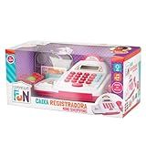 Caixa Registradora Mini Shopping Creative Fun Rosa   BR1182