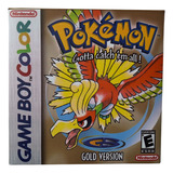 Caixa Reprô Pokémon Gold  ler