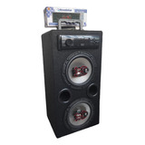 Caixa Residencial Radio Bluetooth Usb