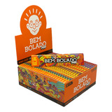 Caixa Seda Bem Bolado Laranja King Size Slim Com 50 Livretos