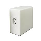 Caixa Sobrepor Pratika Box Com 1 Tomada 2p T 10a Sem Disjuntor Steck Branco