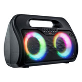 Caixa Som Bluetooth Tws Amplificada Rgb Usb P2 Sd Mp3 Fm P10