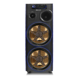 Caixa Som Bob Residencial 990w Sub 12 Bomber Edge Led Festa