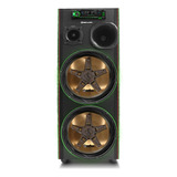 Caixa Som Bob Residencial 990w Subwoofer 12 Bomber Edge Led