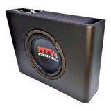 Caixa Som Com Amplificador Carro Slim Subwoofer 8 Completo
