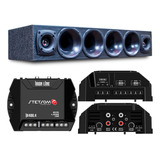 Caixa Som Corneteira 4 Drivers 2 Tweeters Modulo Stetsom