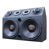 Caixa Som Dutada Trio 2 Subwoofer Jbl 2 Driver 2 Tweeter
